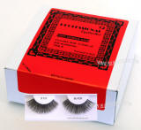 Eyelashes for beauty supplies, 1 dz pack, human hair eyelashes 12 units pack. 