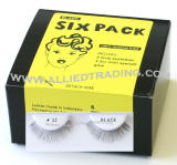 Six pack strip lashes in bulk, Style # BEM12, wholesale bulk eyelashes, natural false eyelashes, sold in 6 pack, 3 1cc mini eyelash glue included