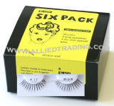 Six pack strip lashes in bulk, Style # BEM13, wholesale bulk eyelashes, natural false eyelashes, sold in pack