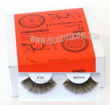 Low cost bulk elashes in brown, Look natural, Human hair, Low cost