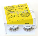 Wholesale eyelashes brown color, bulk brown elashes, # BEK217 BR, Human hair. Wholesale distributor, Allied Trading