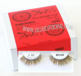 Wholesale human hair eyelashes, Brown color, Look fabulous, Cheap & reliable