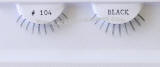 BE104 Natural hair false lower eyelashes, hand tied, feathered, www.alliedtrading.com