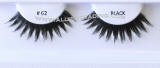 # 62, natural hair fake eyelashes, upper eyelashes, hand tied, feathered, packde in 100