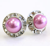 arp48 pearl stud earrings