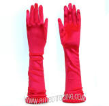 Red Color. 12BL Opera Gloves