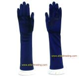Navy Blue Elebow length  Bridal Bridesmaids Gloves