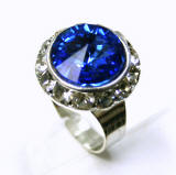 Swarovski Crystal Ring. costume jewelry wholesaler Allied Trading