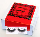 Eyelashes for beauty supplies, 1 dz pack, human hair eyelashes 12 units pack. 