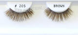 #205 Brown eyelash extension, Most low cost cheap eyelashes, pack of 100