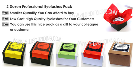 24 pack false eyelashes