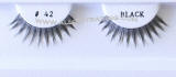 BE42BK False strip eyelashes, Human hair, bulk eyelash supplier