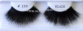 BETL199BK, thickest and longest fake eyelashes, hand tied, feathered, 100 pk discount lashes, made in Indonesia