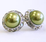 pearl earrings 20mm 