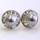 ARP1 pearl earrings, 8mm