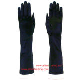 Elbow Length Black Sttretch Gloves