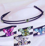 item # srb52 swarovski butterfly inspired headband