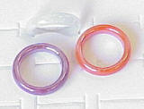 RN18 Glass Ring, Various Colors.